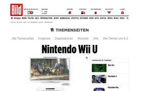 
                            11. Nintendo Wii U - News-Überblick - Bild.de