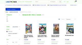 
                            11. Nintendo Wii / Wii-U / Switch - Usedtronics