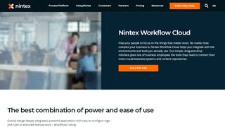 
                            6. Nintex Cloud Workflow Management and Intelligent Process Automation