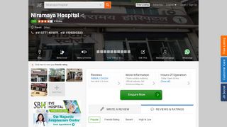 
                            13. Niramaya Hospital, Pandri - Private Hospitals in Raipur-Chhattisgarh ...