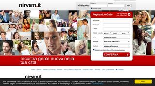 
                            12. Nirvam Chat con single della tua città - Iscrizione Gratis