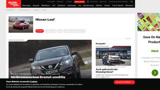 
                            10. Nissan Leaf - auto motor und sport