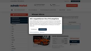 
                            5. Nissan-Micra // Nissan Micra | B2B-Autobörse Autohandel für ...