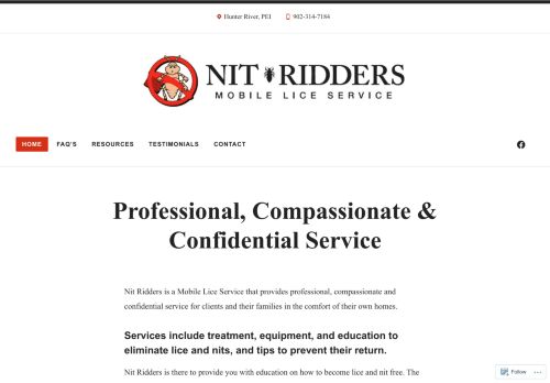 
                            8. Nit Ridders – Mobile Lice Service
