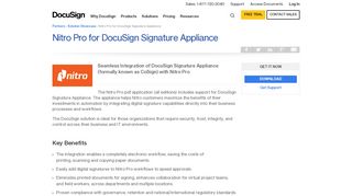 
                            11. Nitro Pro for DocuSign Signature Appliance | DocuSign