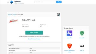 
                            6. Nitro VPN Apk Download latest version - spt.w0pw0p.nitrovpn.v3