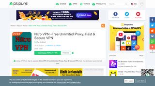 
                            5. Nitro VPN -Free Unlimited Proxy, Fast & Secure VPN for Android - APK ...