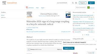 
                            7. Nitroxides XXX: sign of a long-range coupling in a bicyclic nitroxide ...