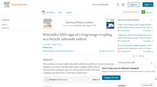
                            5. Nitroxides XXX: sign of a long-range coupling in a bicyclic ...
