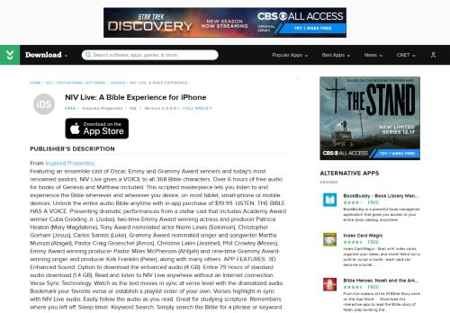 
                            9. NIV Live: A Bible Experience for iOS - Free download and software ...