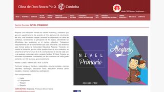 
                            5. Nivel Primario - COLEGIO PIOX