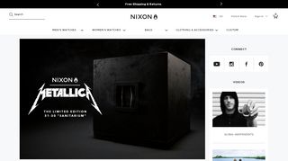 
                            7. Nixon X Metallica: The Limited Edition “Sanitarium” 51-30