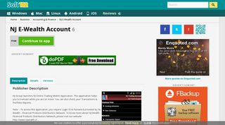 
                            6. NJ E-Wealth Account 6 Free Download