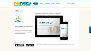 
                            7. NJMLS Mobile App