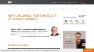 
                            7. NLP Ausbildung nach Dr. Richard Bandler - ZHI.at