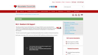 
                            4. NLS - Newborn Life Support course - Resuscitation Council