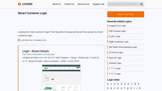 
                            6. Nmart Customer Login