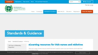 
                            4. NMBI - eLearning resources for Irish nurses and midwives: NMBI