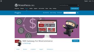 
                            4. NMI Gateway For WooCommerce | WordPress.org