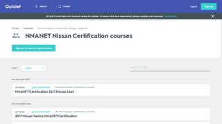 
                            13. NNANET Nissan Certification courses | Quizlet