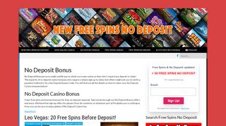 
                            13. No Deposit Bonus 2018 - New No Deposit Bonus Casinos