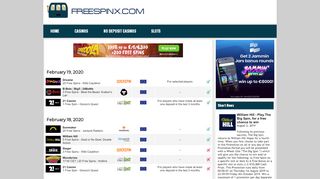 
                            4. no deposit casinos - Freespinx