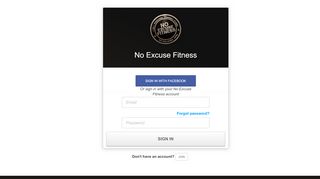 
                            7. No Excuse Fitness - Login - Perkville