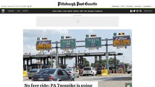 
                            8. No free ride: PA Turnpike is going after toll scofflaws | Pittsburgh Post ...