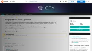 
                            1. No login (seed) field on IOTA Light Wallet? : Iota - Reddit