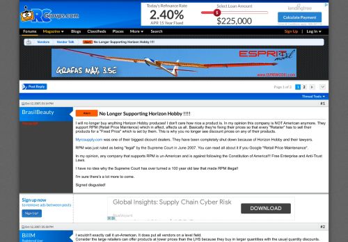 
                            9. No Longer Supporting Horizon Hobby !!!! - RC Groups