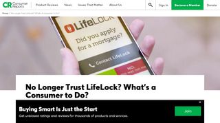 
                            10. No Longer Trust LifeLock? What's a Consumer to Do? - Consumer ...