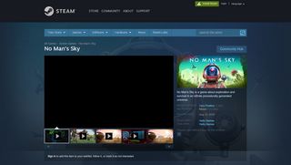 
                            3. No Man's Sky on Steam