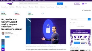 
                            12. No, Netflix and Spotify weren't spying on your Facebook Messenger ...