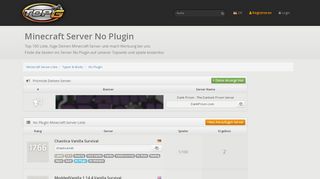 
                            11. No Plugin Top Minecraft Server | TopG