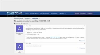 
                            6. No puedo conectarme con http://192.168.10.1 | TRENDnet | Foros ...