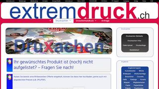 
                            8. noch nicht – extremdruck.ch Grossformatdruck für Privat & Gewerbe ...