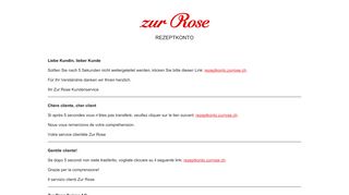 
                            9. Noch nicht registriert - Zur Rose - Rezeptkonto