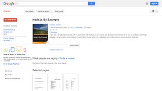 
                            6. Node.js By Example