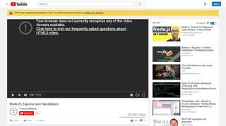 
                            13. NodeJS, Express and Handlebars - YouTube