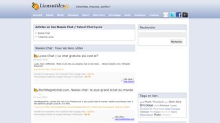 
                            8. Noesis Chat - les liens utiles sur Liensutiles.fr