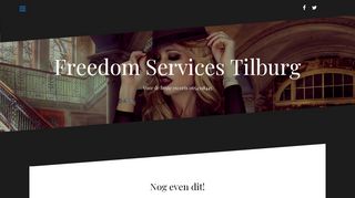 
                            1. Nog even dit! – Freedom Services Tilburg