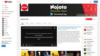 
                            6. Nojoto App - YouTube