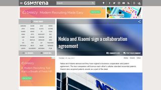 
                            6. Nokia and Xiaomi sign a collaboration agreement - ...