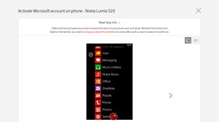 
                            11. Nokia Lumia 520 - Activate Microsoft account on phone | Vodafone ...