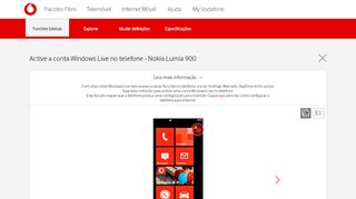 
                            12. Nokia Lumia 900 - Active a conta Windows Live no telefone ...