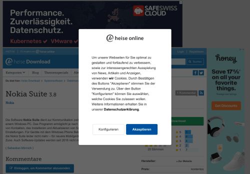 
                            3. Nokia Suite | heise Download