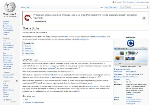 
                            4. Nokia Suite - Wikipedia