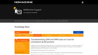 
                            1. NoMachine - Troubleshooting LDAP and PAM issues on Linux for ...