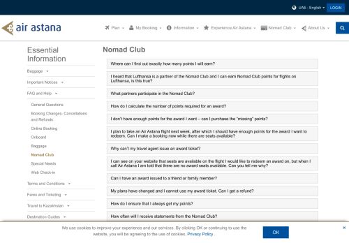 
                            1. Nomad Club - Air Astana