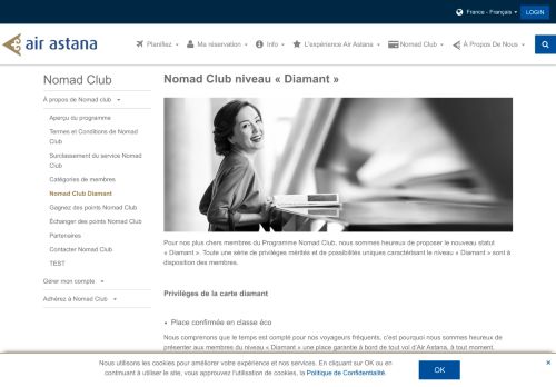 
                            9. Nomad Club Diamant - Air Astana